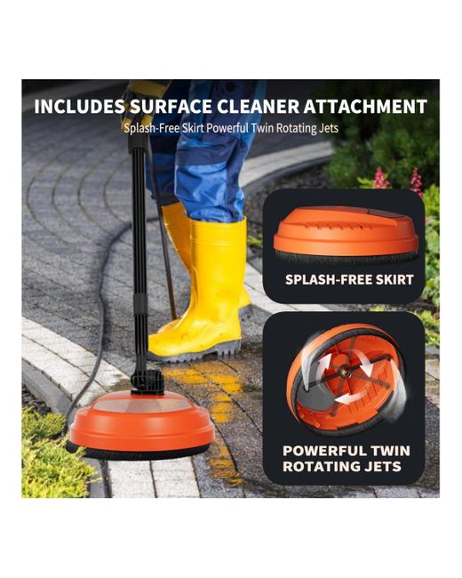 SUGIFT Orange 4000 Psi 2.8 Gpm Cold Water Corded Pressure Washer