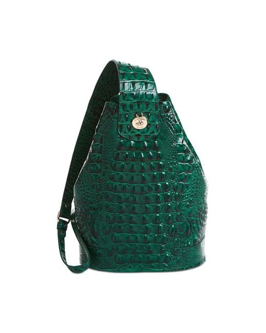 Brahmin Allie Violet Wonderland Melbourne in Green