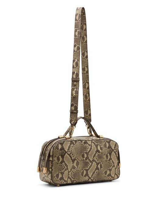 Anne Klein Metallic Double Handle Medium Satchel Bag