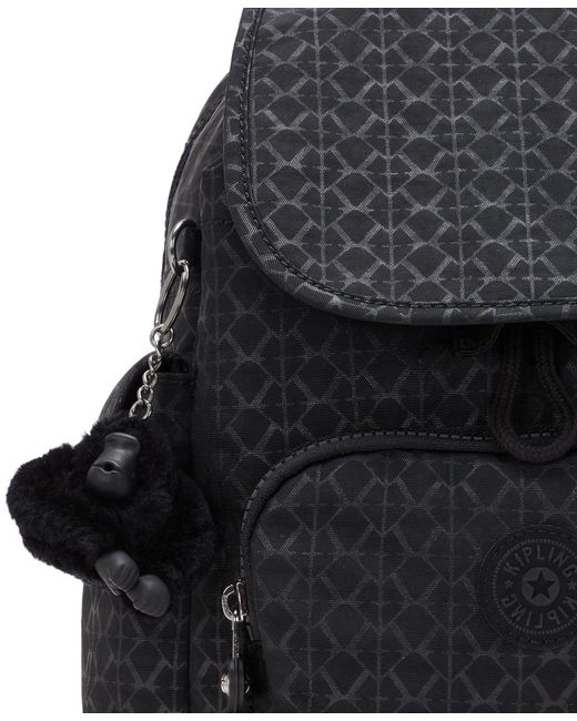 Kipling Black City Pack Mini Nylon Backpack