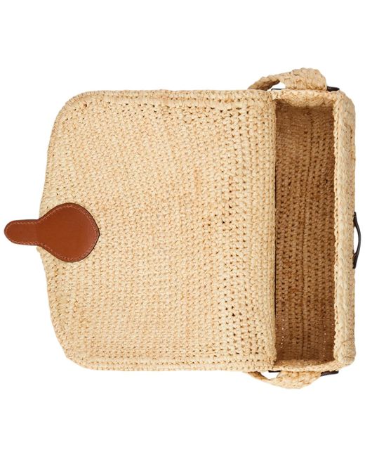 Lauren Ralph Lauren＊Raffia Small Colbie Messenger Crossbody Lauren Ralph Lauren Raffia Small Colbie Messenger Crossbody