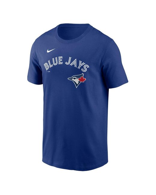 Nike Vladimir Guerrero Jr. Toronto Blue Jays Fuse Name Number T-shirt for men