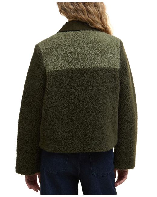 Barbour Green Malena Fleece Jacket