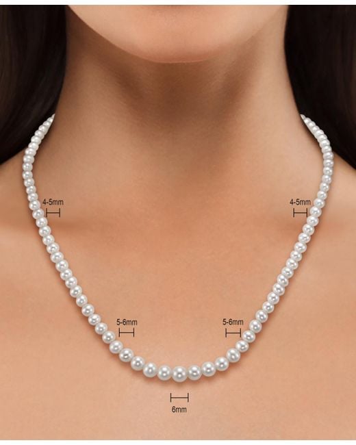 Macy's White Cultured Freshwater Pearl (4-6mm