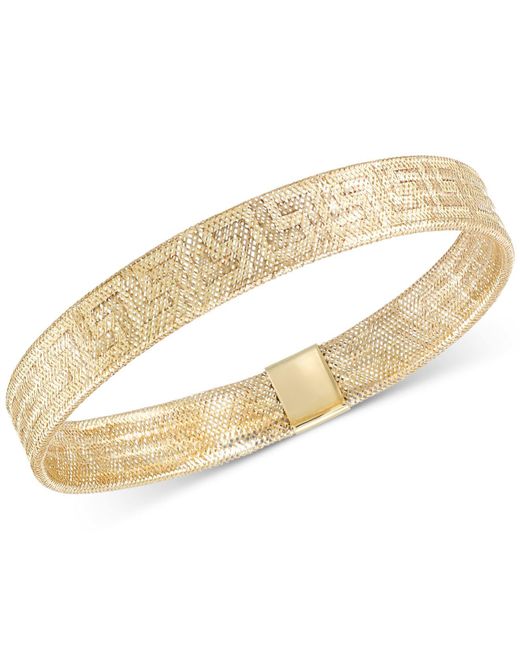 GUESS Textured Bangle Bracelet Set - Macy's