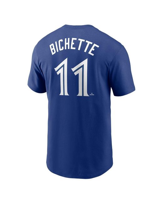 Nike Vladimir Guerrero Jr. Toronto Blue Jays Fuse Name Number T-shirt for men