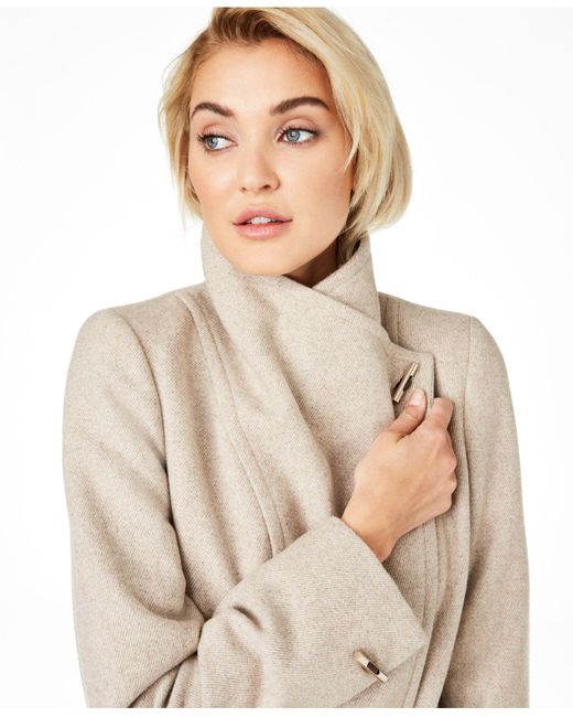 calvin klein wrap coat