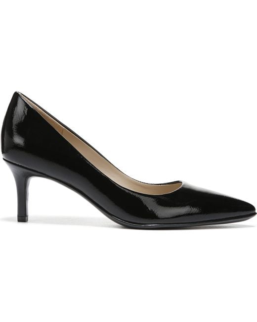 Naturalizer Black Everly Pointed Toe Pumps