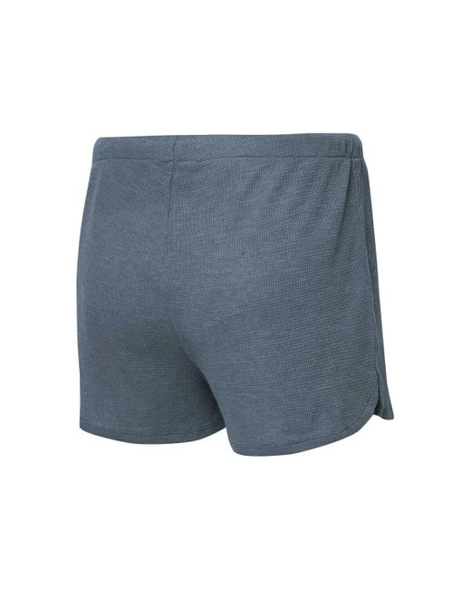 Concepts Sport Blue 2-piece Washington Capitals Meadowâ Long Sleeve Top And Shorts Sleep Set