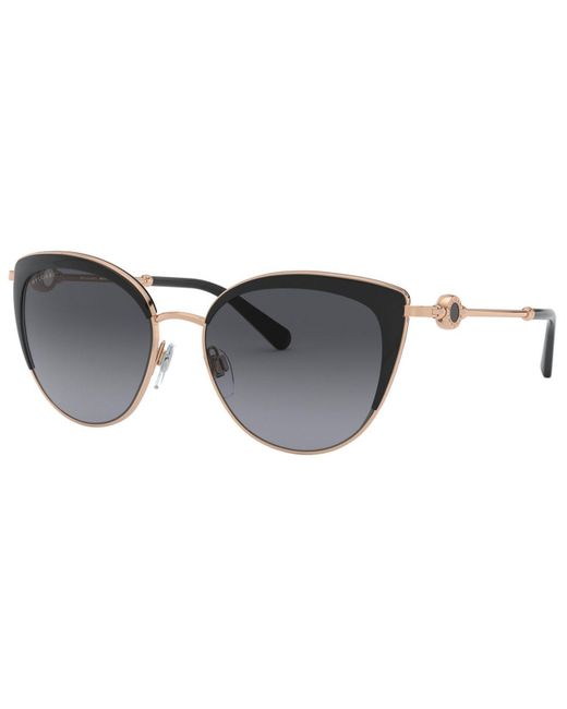 BVLGARI Black Polarized Sunglasses, Bv6133