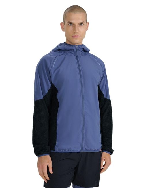 4F Blue Primaloft Active Trail Running Sweatshirt for men