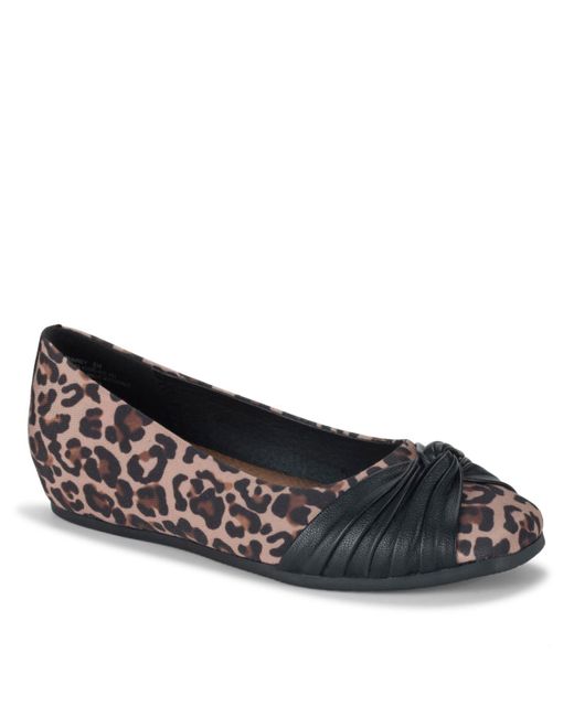 BareTraps Black Chainey Ballet Flats