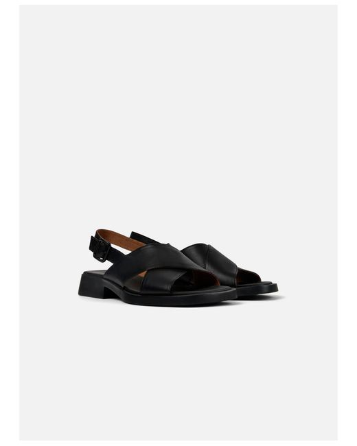 Camper White Dana Sandals