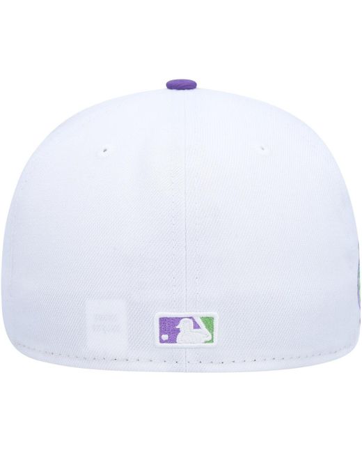 KTZ Blue San Diego Padres 50th Anniversary Side Patch 59fifty Fitted Hat for men