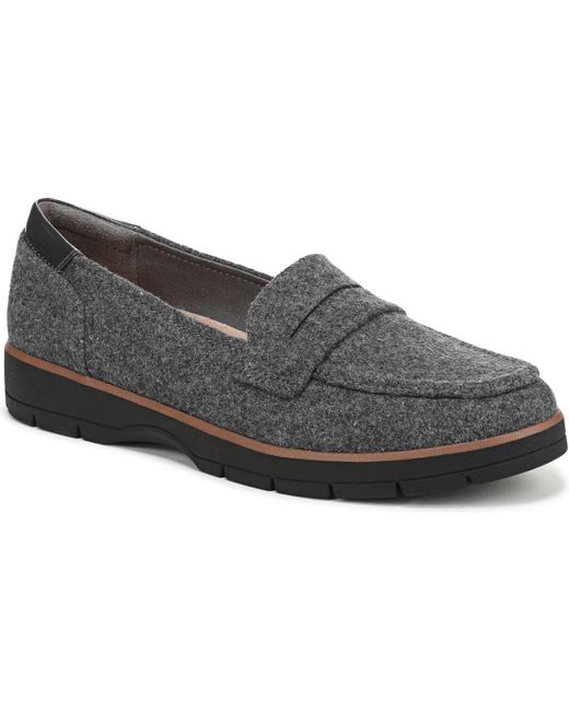 Dr. Scholls Gray Nice Day Lug Sole Loafers