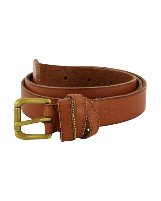 Frye Brown 15mm Flat Strap