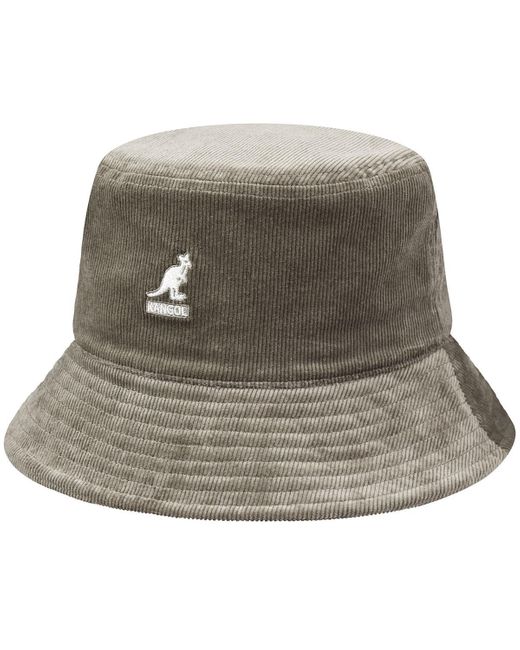 Kangol Gray Cord Bucket Bucket Hat for men
