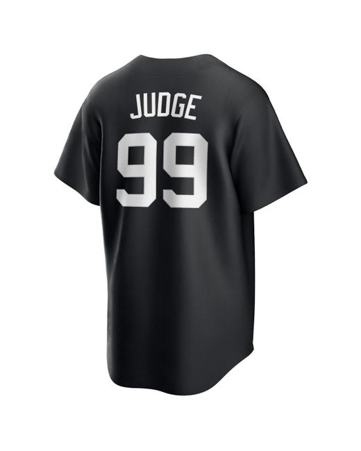 Nike Black Aaron Judge New York Yankees Official Replica Player Jersey for men