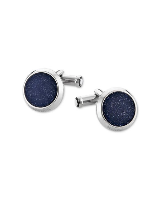 Montblanc Blue Meisterstuck Cuff Links for men