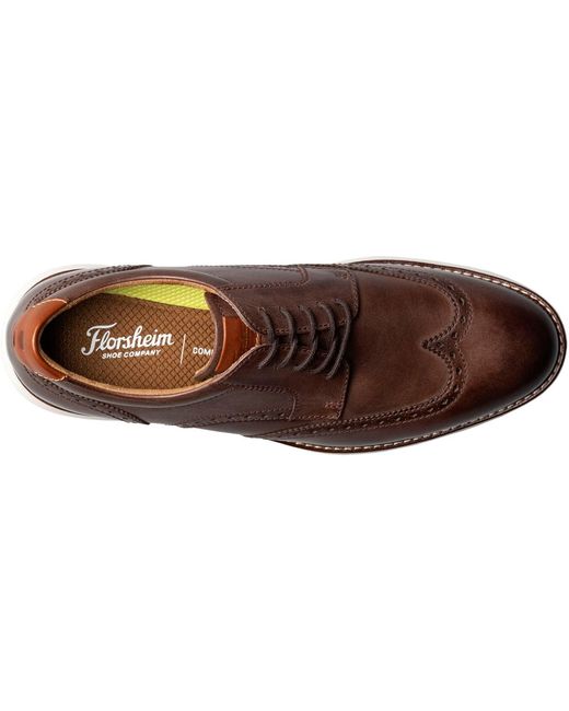 Florsheim Brown Launch Wingtip Oxford for men