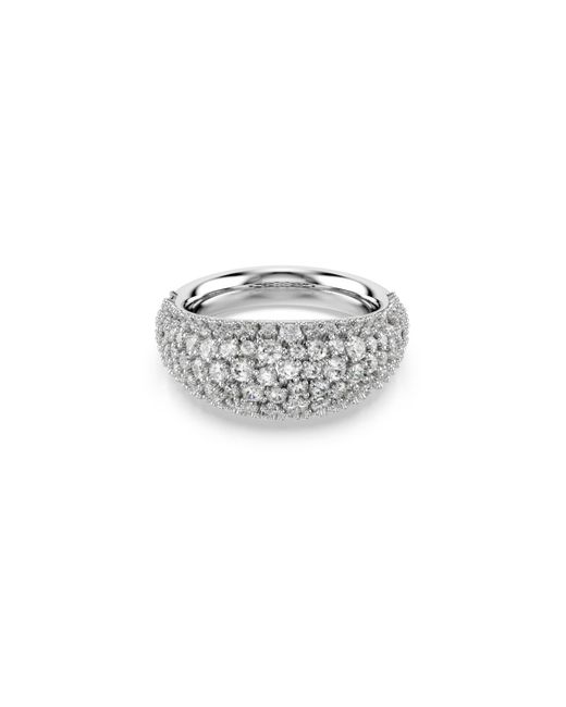 Swarovski Sublima White Rhodium Plated Ring