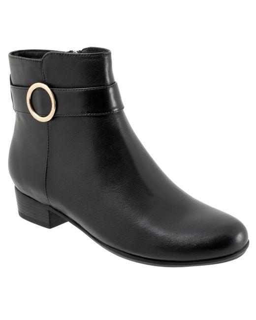 Trotters Black Melody Boot