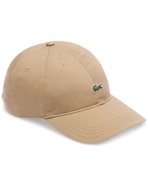 Lacoste Natural Adjustable Logo Cap for men