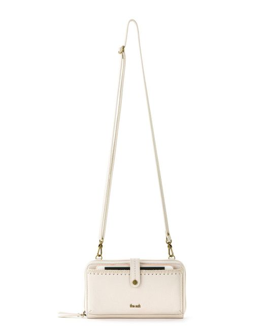 The Sak Natural Iris Leather Convertible Crossbody Bag