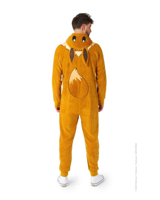 Opposuits Metallic Official Eevee Union Suit for men