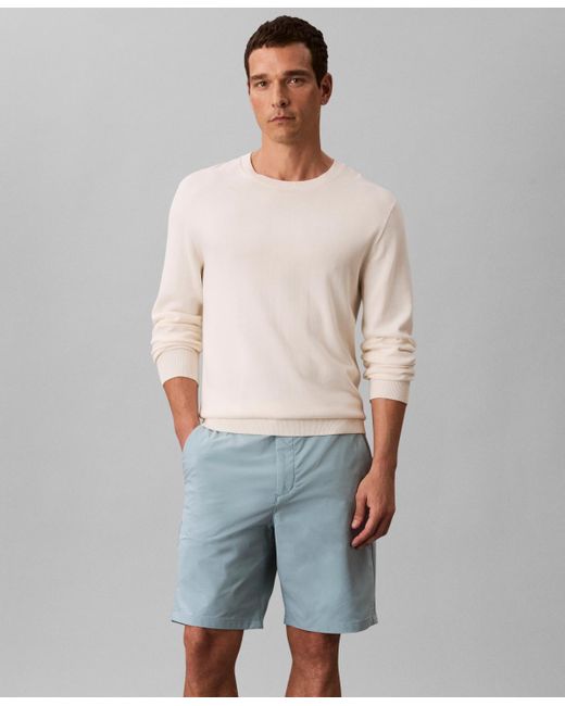 Calvin Klein Gray Classic 9" Tech Shorts for men