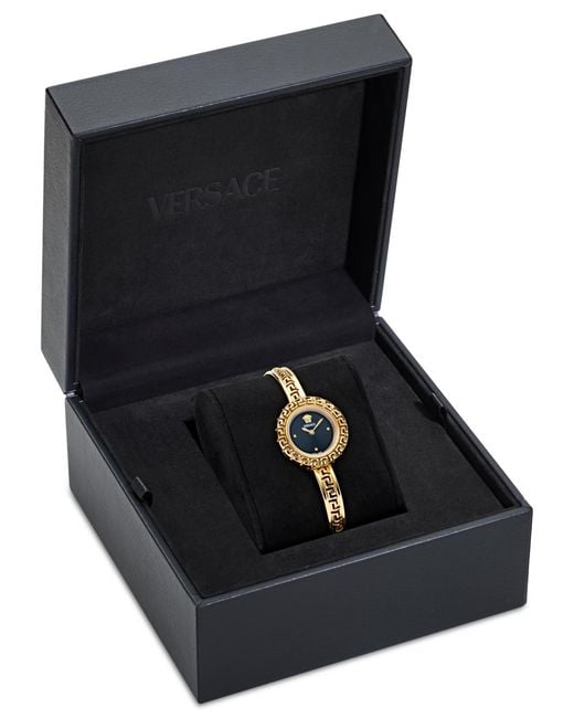 Versace Metallic La Greca Diamond Bracelet Watch