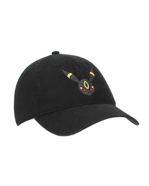 Pokemon Black Unstructured Baseball Cap for men