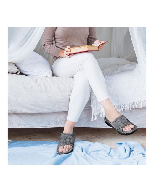 AEROTHOTIC Gray Gemma Warm Slipper