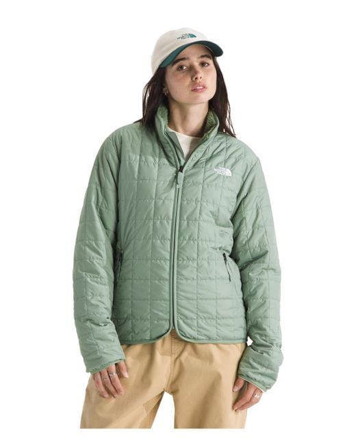 The North Face Women's Green Junction Insulated Jacket - Main Image