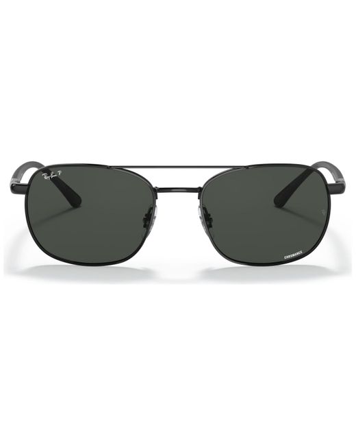 Ray-Ban Black Unisex Polarized Sunglasses, Rb3670ch 54