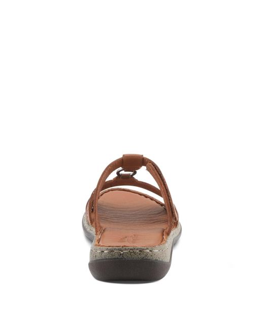 Spring Step Brown Virelle Slide