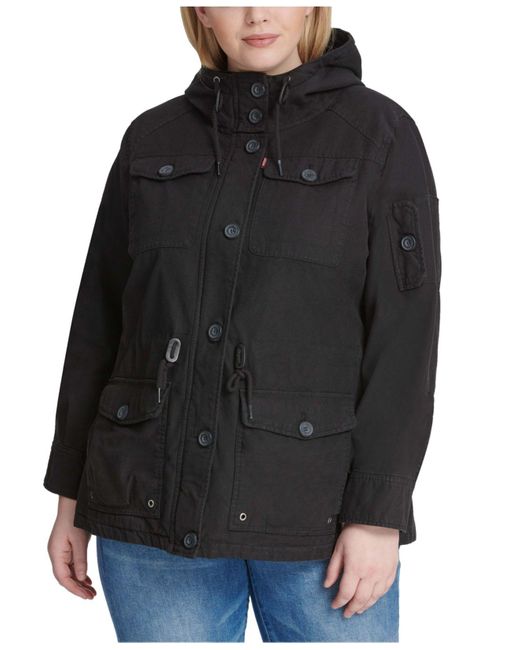levi's plus size utility jacket