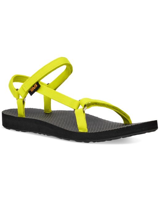 Teva Yellow Original Universal Slim Sandals