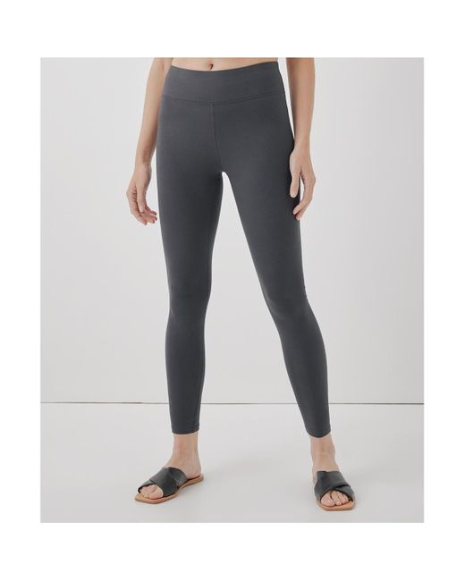 Pact Purefit legging Made With Organic Cotton in Blue