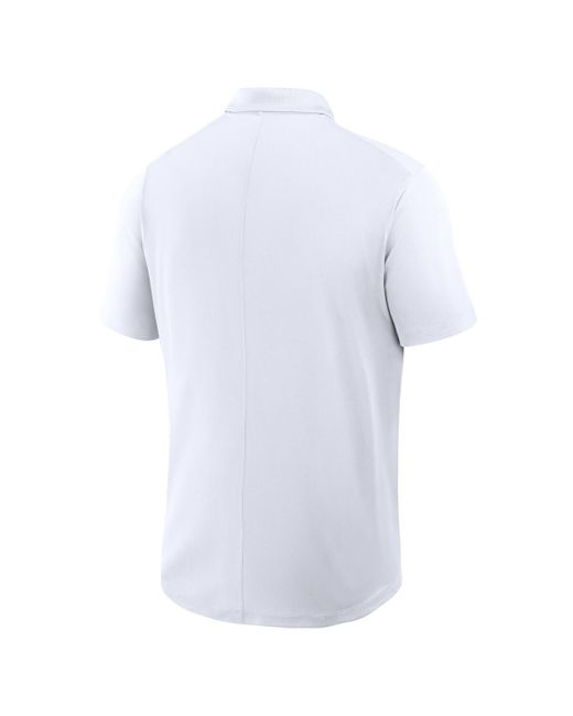 Nike Blue Ohio State Buckeyes Primetime Victory Primary Logo Performance Polo Shirt for men
