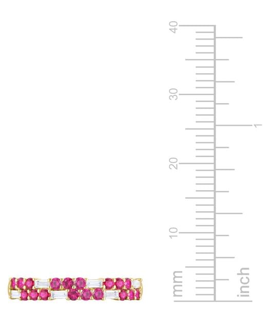 Macy's Pink Created Sapphire