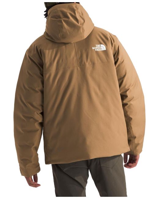 The North Face Brown Mountain Range Logo Down Jacket for men