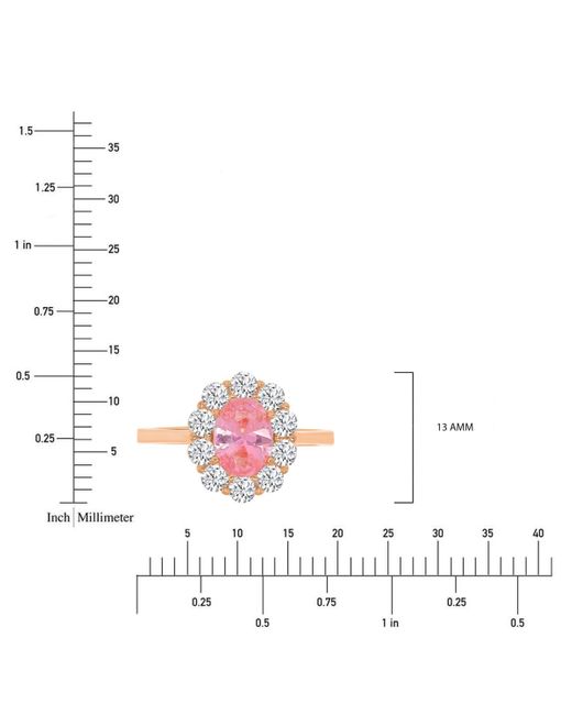 Macy's White Lab-created Morganite (2-1/20 Ct. T.w.