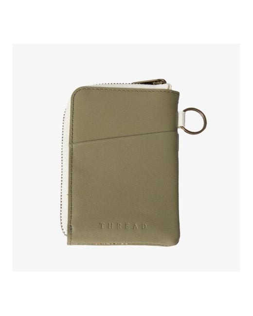 Thread Wallets Green Realtree Edge Zipper Wallet