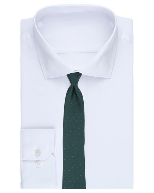 Alfani Green Dot Pattern Tie for men
