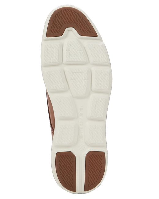 Johnston & Murphy Brown Larkin Plain Round Toe Shoes for men