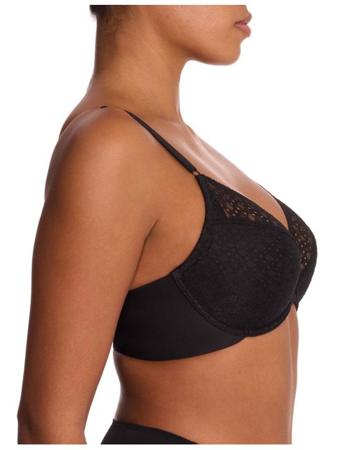 Natori Black Harmony Smooth Back Underwire Bra