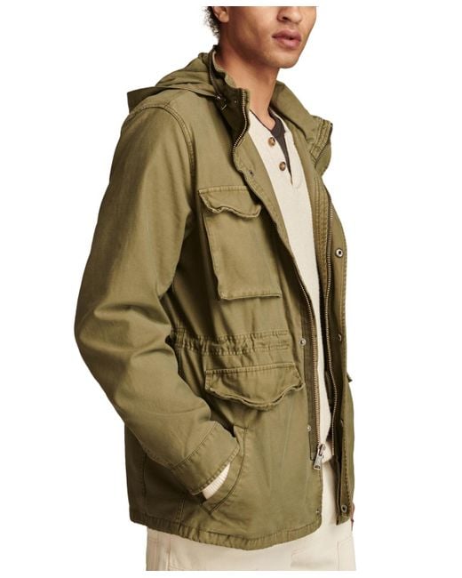 Chore Jacket FOUR POCKET MILITARY JACKET Lucky Brand Lucky Brand