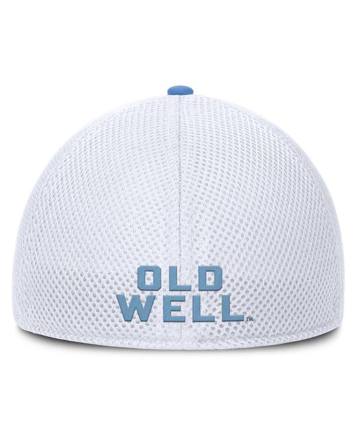 Fanatics Blue Heather Gray/white North Carolina Tar Heels trigger Flex Hat for men