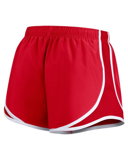Nike Red Scarlet Ohio State Buckeyes Primetime Tempo Performance Shorts